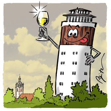 Wasserturm Groß-Gerau (5,- €/ Bild an das Palliative-Care-Team Leuchtturm GG)